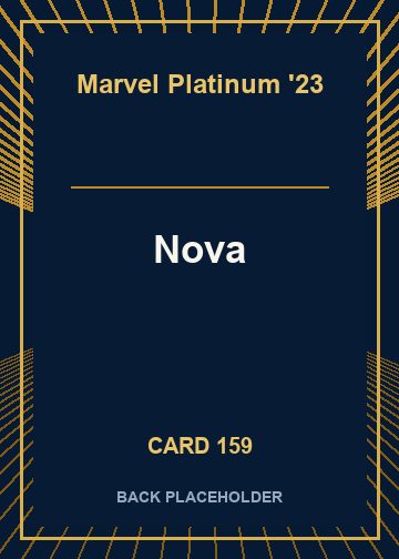 Nova back card image