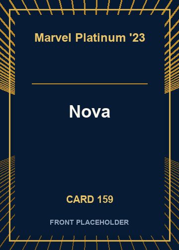 Nova front card image