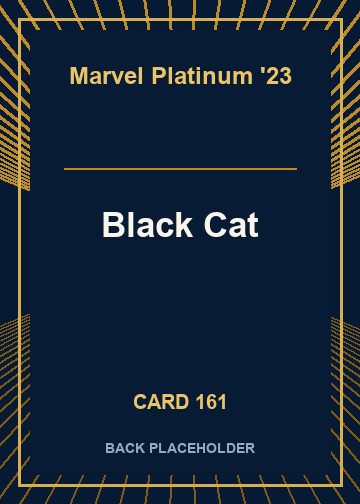 Black Cat back card image
