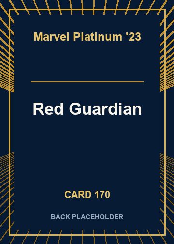 Red Guardian back card image