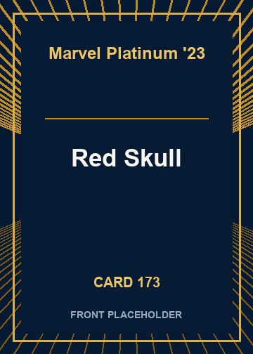 Red Skull card thumbnail