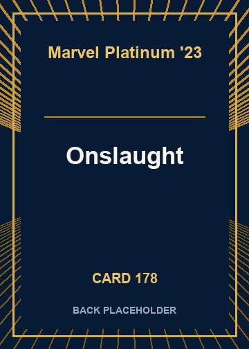 Onslaught back card image