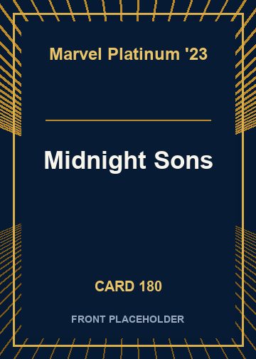 Midnight Sons front card image