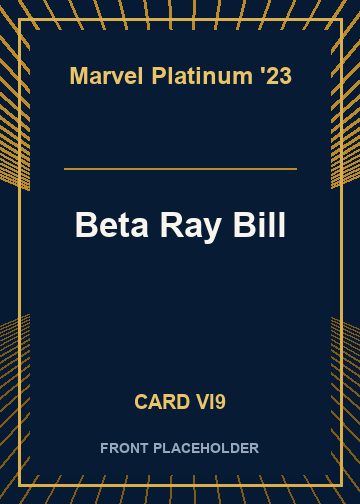 Beta Ray Bill card thumbnail