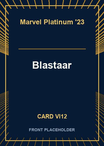 Blastaar front card image