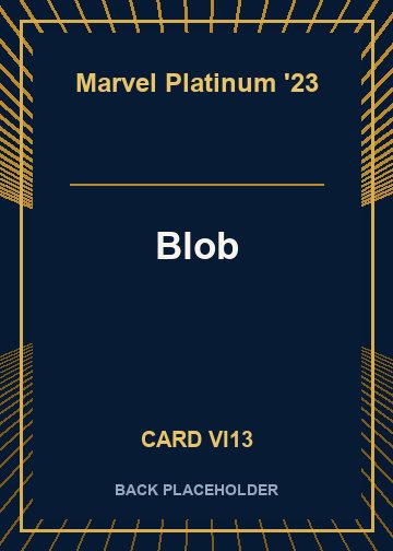 Blob back card image