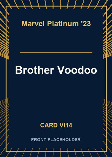 Brother Voodoo card thumbnail