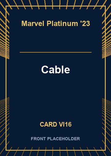 Cable front card image