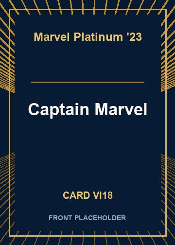 Captain Marvel card thumbnail