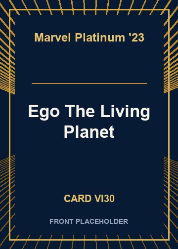 Ego The Living Planet card thumbnail