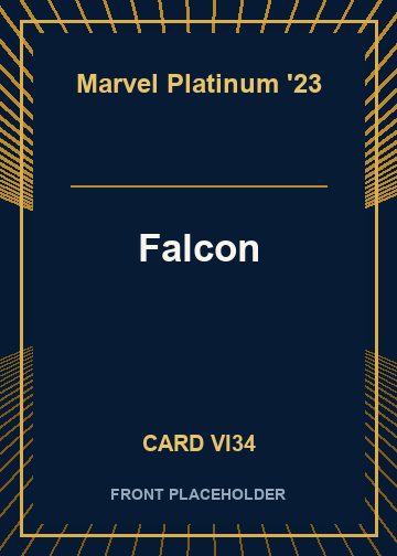 Falcon front card image