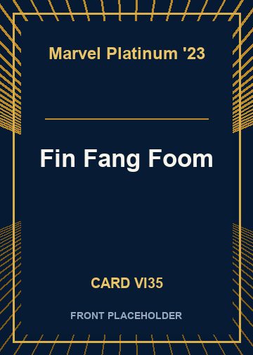 Fin Fang Foom card thumbnail