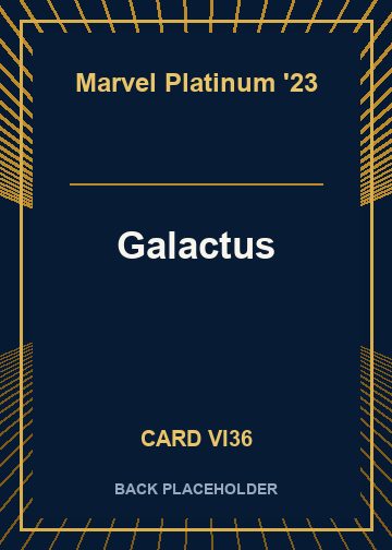 Galactus back card image