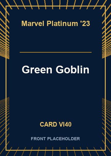 Green Goblin card thumbnail