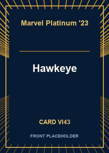 Hawkeye card thumbnail