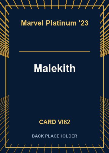 Malekith back card image
