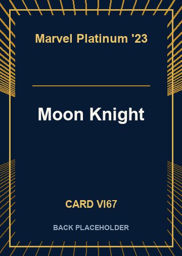 Moon Knight back card image
