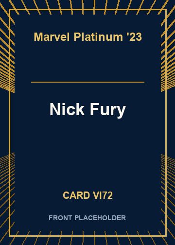Nick Fury card thumbnail