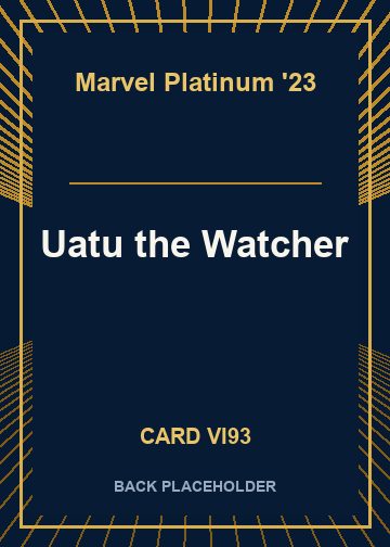 Uatu the Watcher back card image