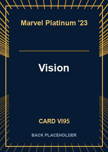 Vision back card image
