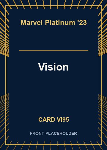 Vision front card image