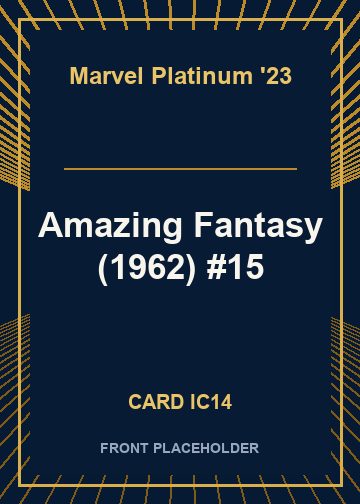 Amazing Fantasy (1962) #15 card thumbnail