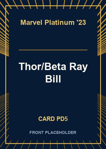 Thor/Beta Ray Bill card thumbnail
