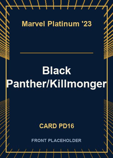 Black Panther/Killmonger card thumbnail