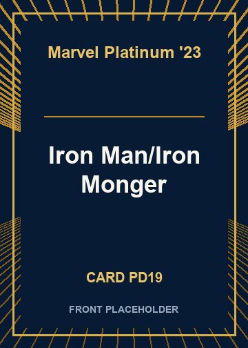 Iron Man/Iron Monger card thumbnail