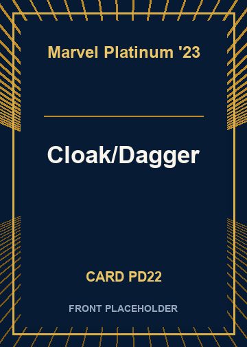 Cloak/Dagger card thumbnail