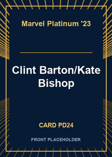 Clint Barton/Kate Bishop card thumbnail