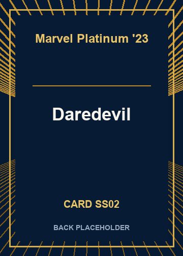 Daredevil back card image