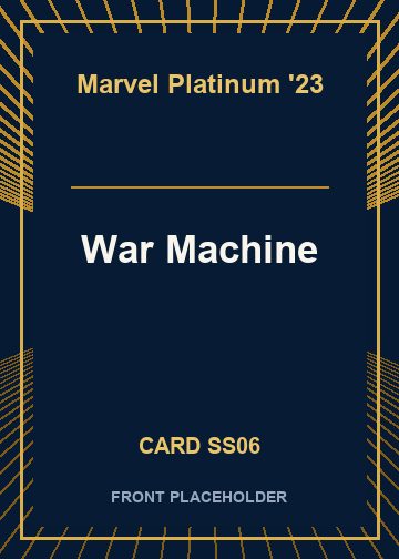 War Machine card thumbnail