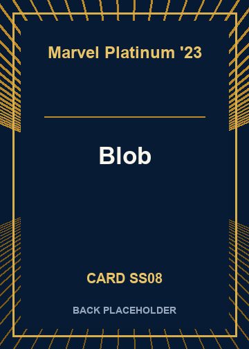 Blob back card image