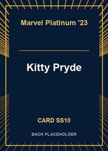 Kitty Pryde back card image