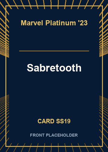 Sabretooth card thumbnail