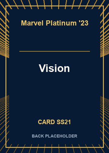 Vision back card image