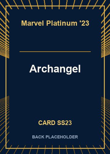 Archangel back card image