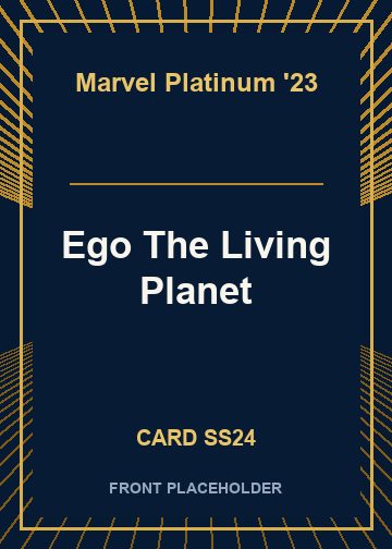Ego The Living Planet card thumbnail
