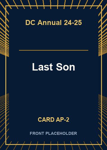 Last Son card thumbnail