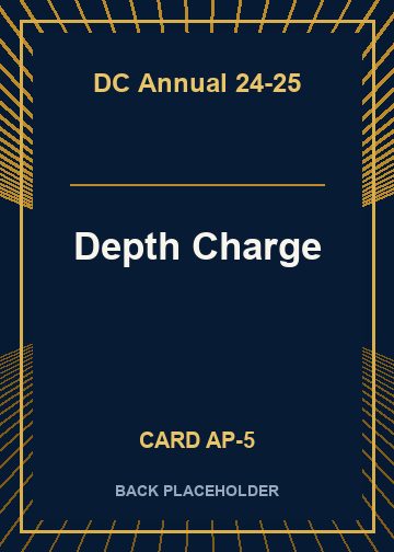 Depth Charge back card image