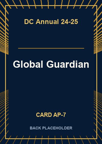 Global Guardian back card image