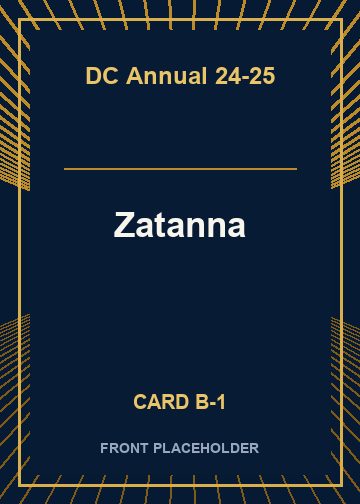 Zatanna card thumbnail