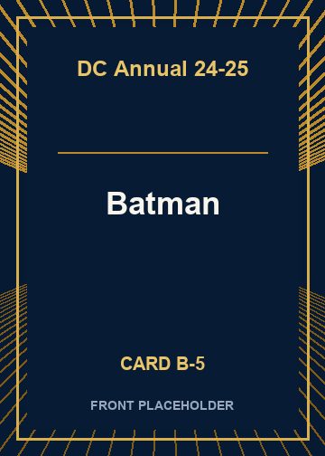 Batman front card image