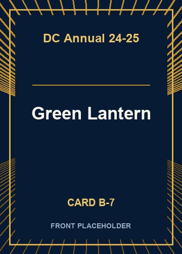 Green Lantern card thumbnail