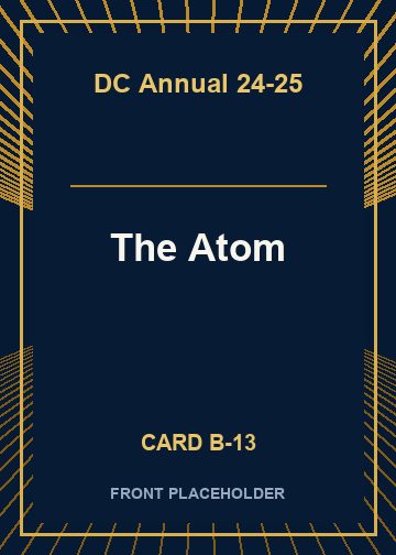 The Atom front card image