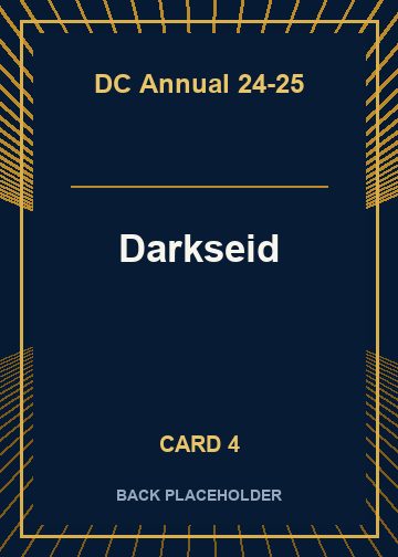Darkseid back artwork