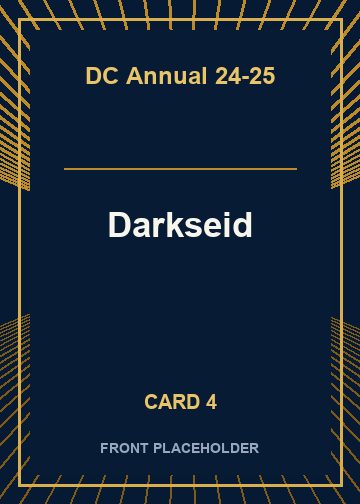 Darkseid front artwork