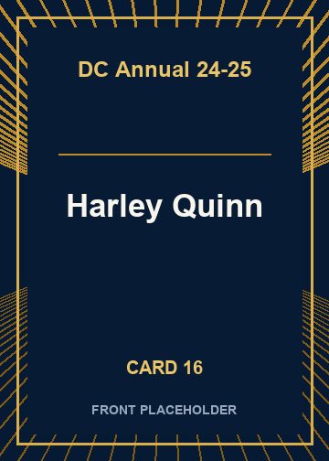 Harley Quinn front artwork