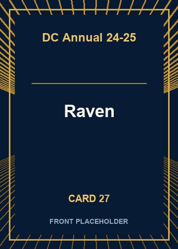 Raven front artwork